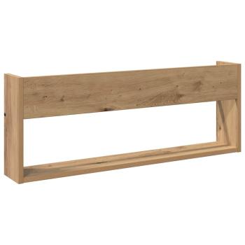 Magazinregal 2 pcs Artisan-Eiche 80 x 12 x 30 cm Holzwerkstoff