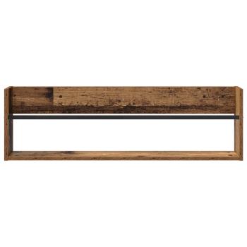 Magazinregal mit Regal Altholz 100 x 12 x 30 cm Holzwerkstoff