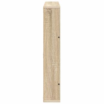 ARDEBO.de - Magazinregal 2 pcs Sonoma-Eiche 60 x 12 x 70 cm Holzwerkstoff