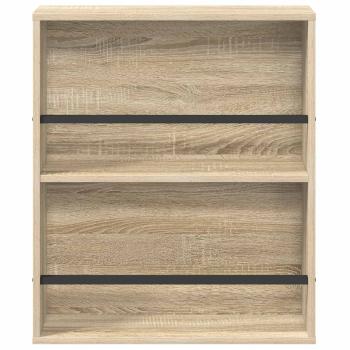 Magazinregal 2 pcs Sonoma-Eiche 60 x 12 x 70 cm Holzwerkstoff