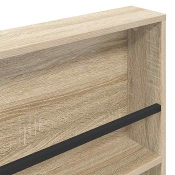 Magazinregal 2 pcs Sonoma-Eiche 60 x 12 x 70 cm Holzwerkstoff