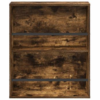 ARDEBO.de - Magazinregal Geräucherte Eiche 60 x 12 x 70 cm Holzwerkstoff
