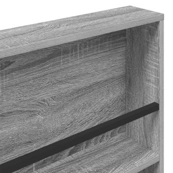 Magazinregal Graues Sonoma 60 x 12 x 70 cm Holzwerkstoff