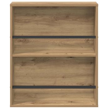 Magazinregal 2 pcs Artisan-Eiche 60 x 12 x 70 cm Holzwerkstoff