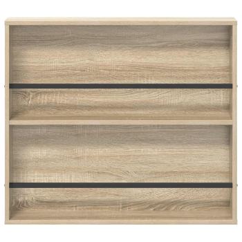 Magazinregal 2 pcs Sonoma-Eiche 80 x 12 x 70 cm Holzwerkstoff