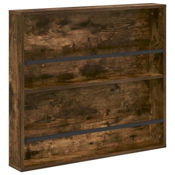 Magazinregal Räuchereiche 80 x 12 x 70 cm Holzwerkstoff