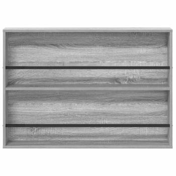 Magazinregal Graues Sonoma 100 x 12 x 70 cm Holzwerkstoff