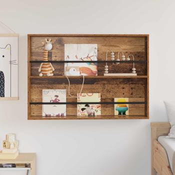 Magazinregal mit Regal Altholz 100 x 12 x 70 cm Holzwerkstoff