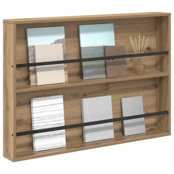 Magazinregal Artisan-Eiche 100 x 12 x 70 cm Holzwerkstoff