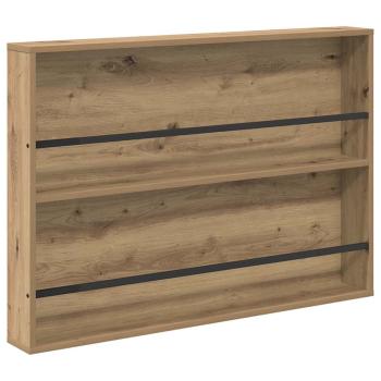 Magazinregal 2 pcs Artisan-Eiche 100 x 12 x 70 cm Holzwerkstoff