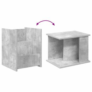 Beistelltisch Beton Grau 35 x 35 x 45 cm Holzwerkstoff