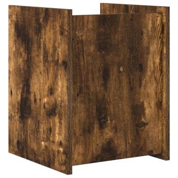 Beistelltisch Geräucherte Eiche 35 x 35 x 45 cm Holzwerkstoff