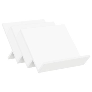 ARDEBO.de - Seitenschrank mit Regal Weiß 57,5 x 40 x 42 cm Holzwerkstoff