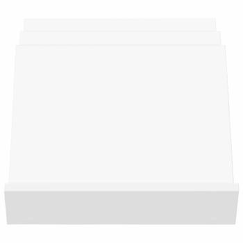 Magazinregal mit Regal Weiß 53 x 40 x 28,5 cm Holzwerkstoff