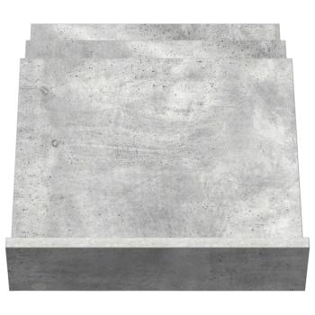 Seitenschrank Beton Grau 57,5 x 40 x 42 cm Holzwerkstoff