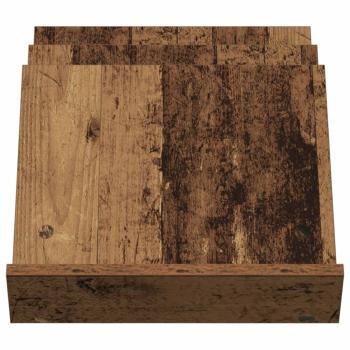 Seitenschrank mit Regal Altholz 57,5 x 40 x 42 cm Holzwerkstoff
