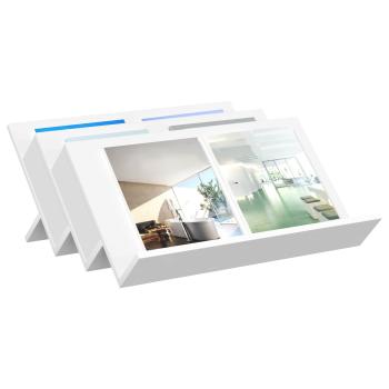 Seitenschrank mit Regal Weiß 65 x 57,5 x 42 cm Holzwerkstoff