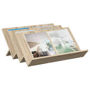 Magazinregal Sonoma-Eiche 65 x 53 x 28,5 cm Holzwerkstoff