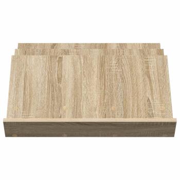 Magazinregal Sonoma-Eiche 65 x 53 x 28,5 cm Holzwerkstoff