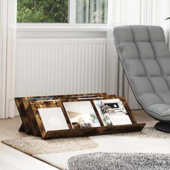 ARDEBO.de - Seitenschrank Geräucherte Eiche 90 x 57,5 x 42 cm Holzwerkstoff