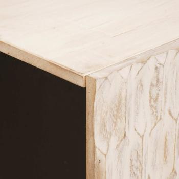 Sideboard Weiße gewaschene Oberfläche Massivholz Mango