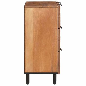 Sideboard Akazienbraune Oberfläche Massivholz Mango