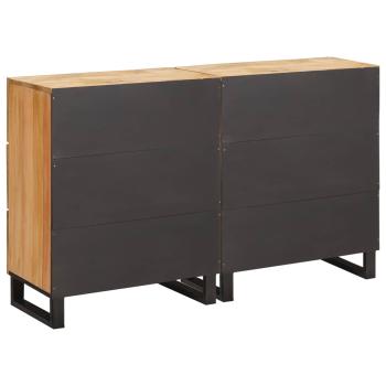 Sideboard Braun Massivholz Mango