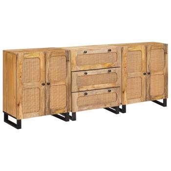 ARDEBO.de - Sideboard Braun Massivholz Mango