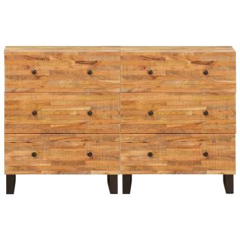Sideboard Braun Massivholz Mango