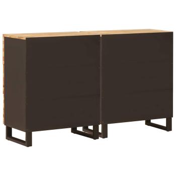 Sideboard Braun Massivholz Mango