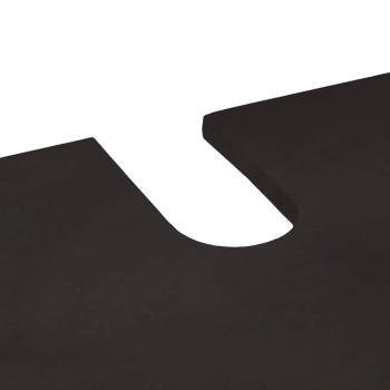 Badezimmerschrank-Set mit Schubladen 4 pcs Massivholz Mango