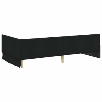 Eckbettgestell mit Matratze Sonstiges 2 pcs Grün Stoff