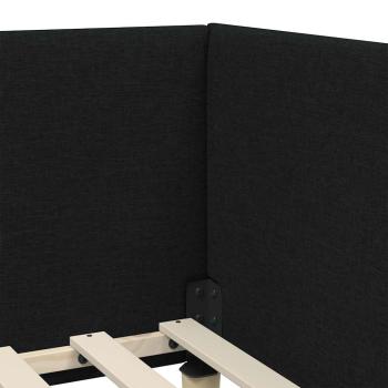 Eckbettgestell mit Matratze Sonstiges 2 pcs Grün Stoff
