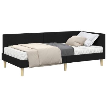 Eckbettgestell mit Matratze Sonstiges 2 pcs Grün Stoff