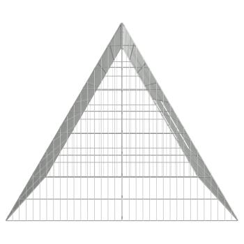 Hühnerkäfig Silber 215 x 100 x 85 cm Verzinkter Stahl