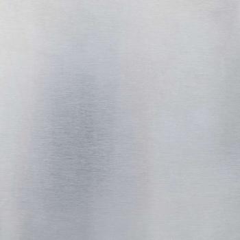 Gartentor mit Schloss Silber 100 x 125 cm Edelstahl