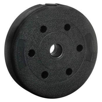 2-in-1 Hantelset Schwarz und Rot 121 x 19,5 x 19,5 cm