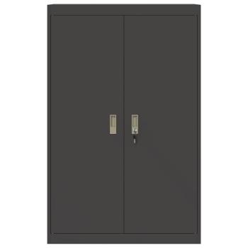 Aufbewahrungsschrank 2 pcs Schwarz 90 x 40 x 140 cm