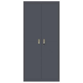 Aufbewahrungsschrank 2 pcs Anthrazit 90 x 40 x 200 cm