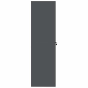 Aufbewahrungsschrank 2 pcs Anthrazit 80 x 40 x 140 cm