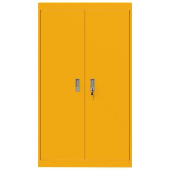 Aufbewahrungsschrank 2 pcs Senfgelb 80 x 40 x 140 cm