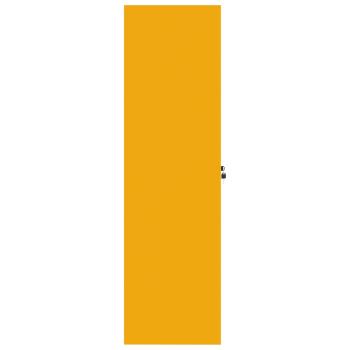 Aufbewahrungsschrank 2 pcs Senfgelb 80 x 40 x 140 cm