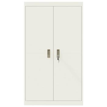 Aufbewahrungsschrank mit Speicher 2 pcs Weiß 80 x 40 x 140 cm