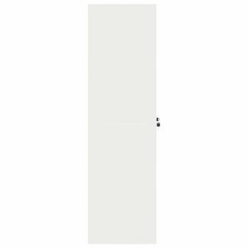 Aufbewahrungsschrank mit Speicher 2 pcs Weiß 80 x 40 x 140 cm