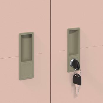 Aufbewahrungsschrank mit Speicher 2 pcs Rosa 60 x 40 x 200 cm