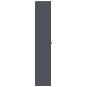 Aufbewahrungsschrank 2 pcs Anthrazit 60 x 40 x 200 cm