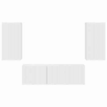 Weiß 60 x 31 x 29,5 cm