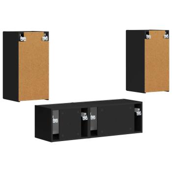 Schwarz 60 x 31 x 29,5 cm