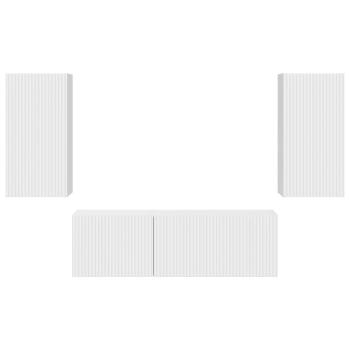 Hochglanz Weiß 60 x 31 x 29,5 cm