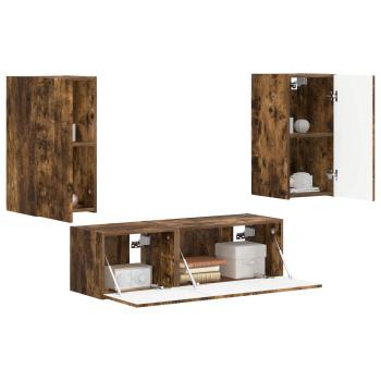 Geräucherte Eiche 60 x 31 x 29,5 cm